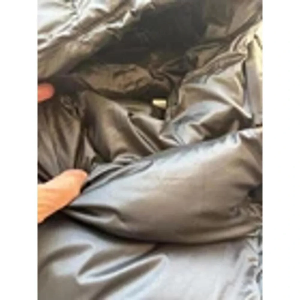 Obermeyer Girls Black Puffer Isla Jacket with Hood Size Medium‎ (10/12)